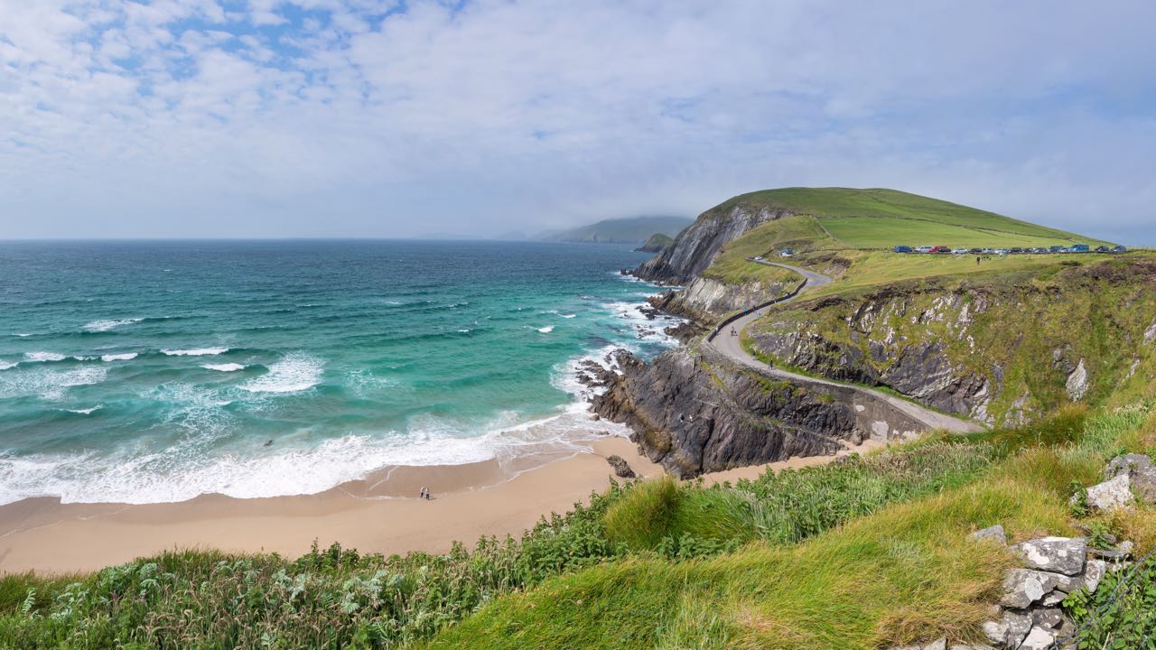 A view of Slea Head from the Dingle Way