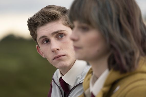 Fionn O'Shea and Lola Petticrew in Dating Amber Fionn O'Shea and Lola Petticrew in Dating Amber