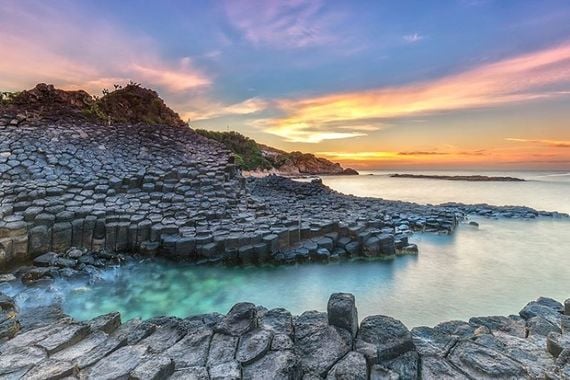 The Giant's Causeway. The Giant's Causeway.