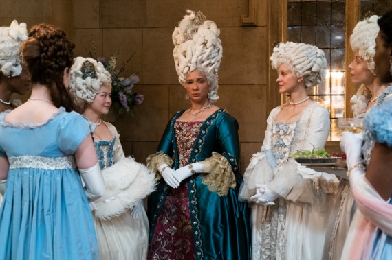 Golda Rosheuvel as Queen Charlotte in Bridgerton Golda Rosheuvel as Queen Charlotte in Bridgerton