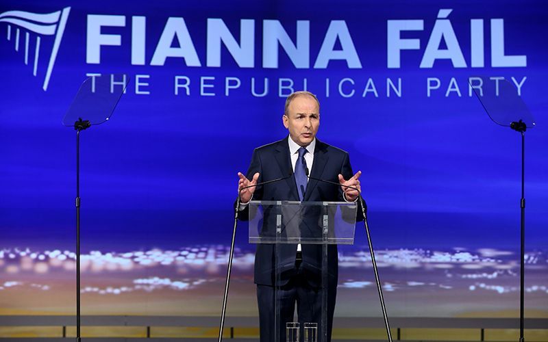 Michéal Martin Fianna Fáil leader Michéal Martin has previously ruled out going into government with Sinn Féin