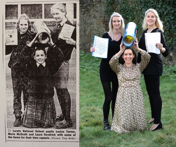 Then and now! A 1996 time capsule has been opened. Then and now! A 1996 time capsule has been opened.