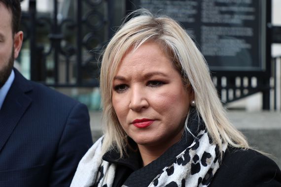 Vice President of Sinn Féin and First Minister of Northern Ireland, Michelle O'Neill.