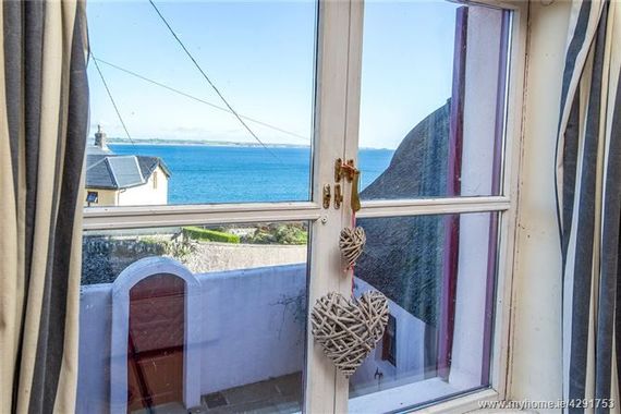 Rooms with a view at the Ballycotton cottage.