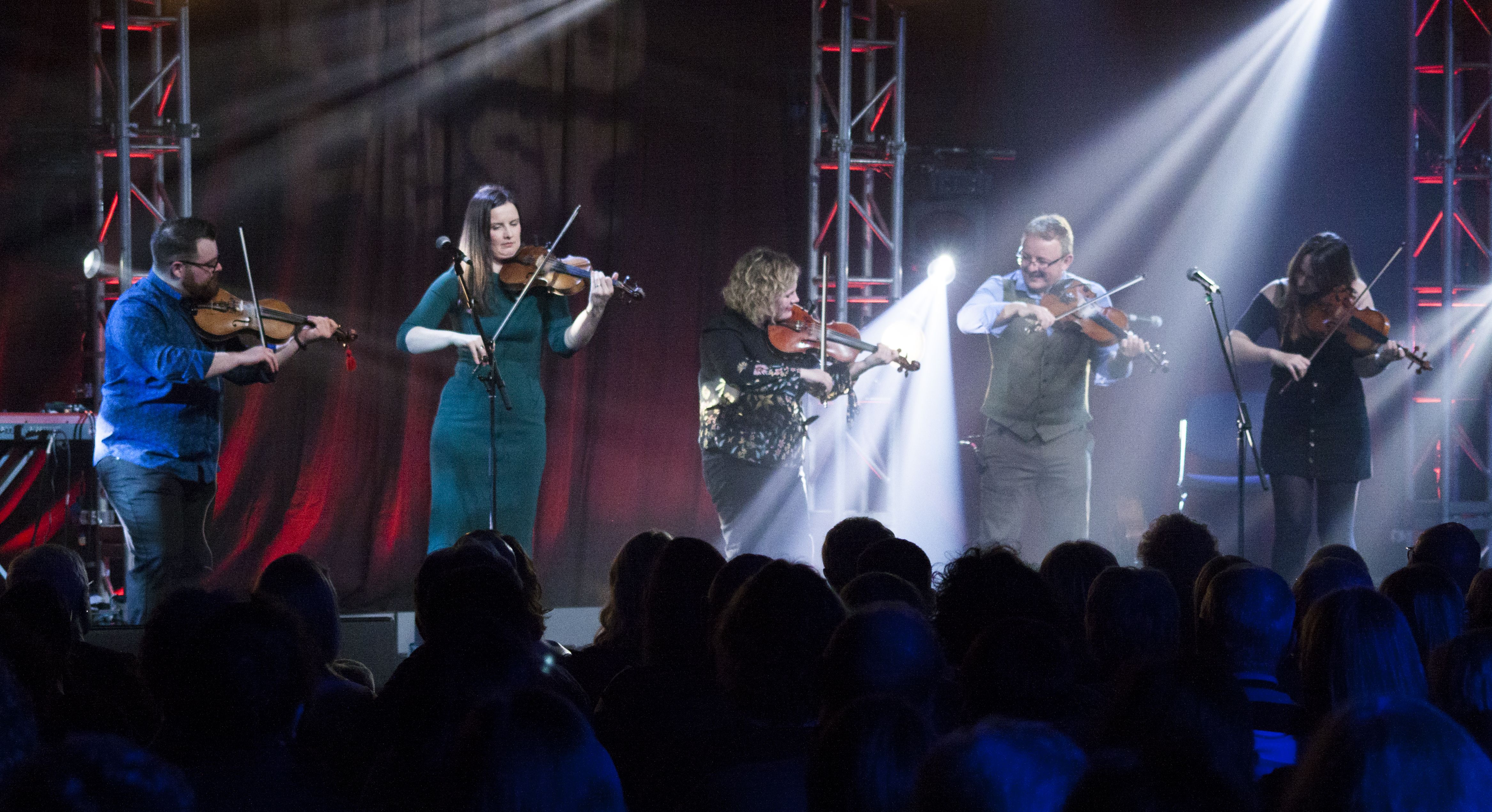 Blazin' Fiddles at Fleadh 2018. Photo: TG4