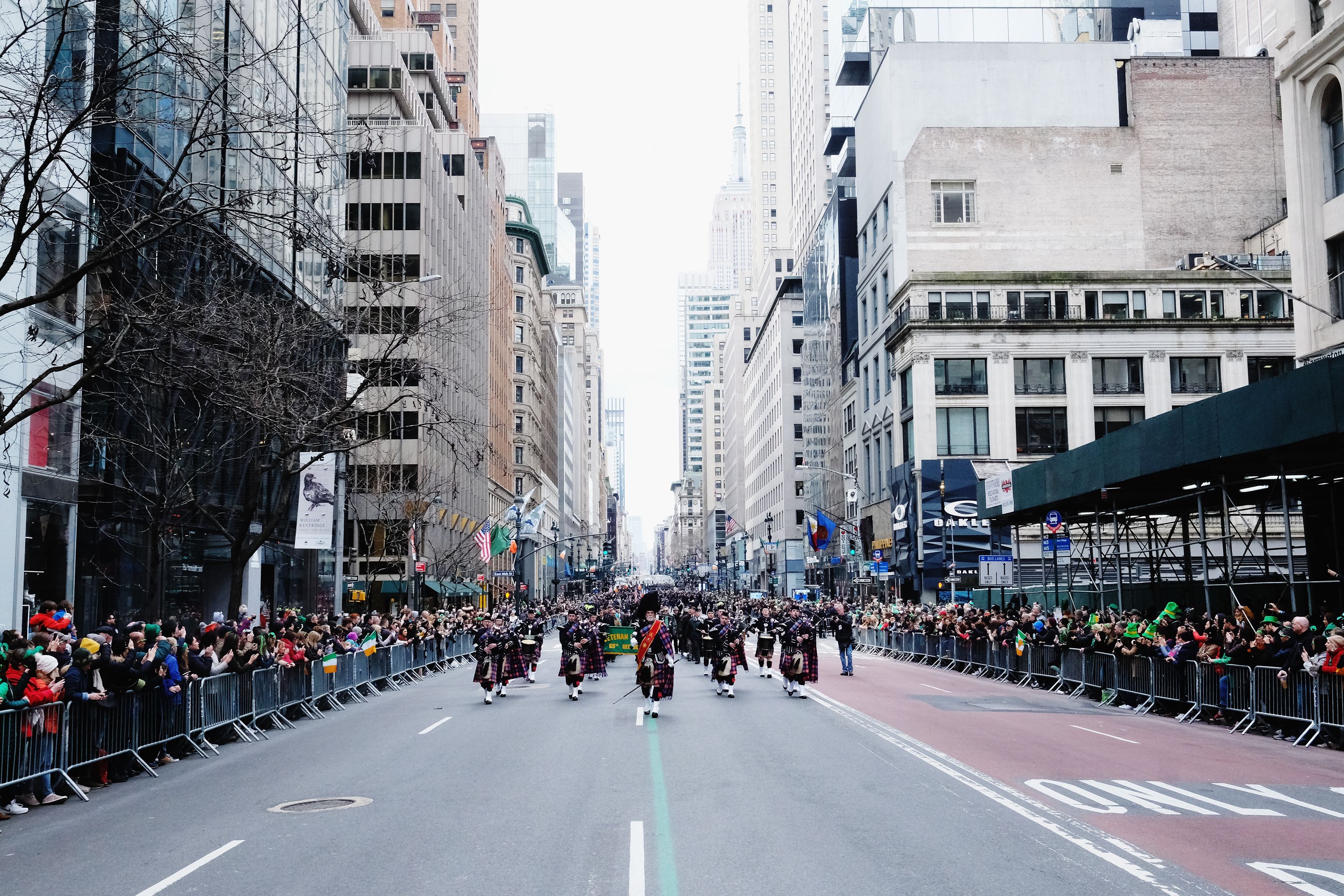 The New York City parade attracts more than a million people. Credit: Getty Images