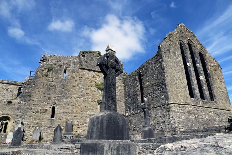 Cong Abbey in Co Mayo (Getty Images) Cong Abbey in Co Mayo (Getty Images)