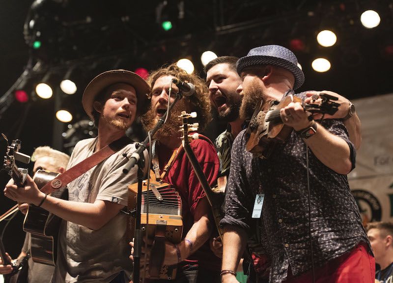 Entertainers at Milwaukee Irish Fest