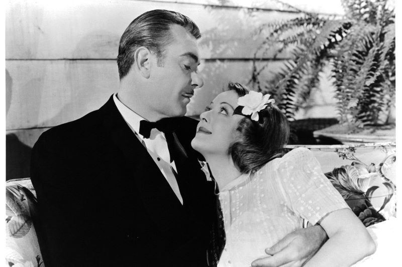 George Brent and Bette Davis in "The Great Lie" (Getty Images)