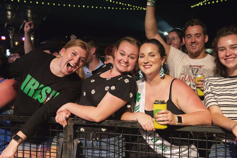 Patrons at the Milwaukee Irish Fest