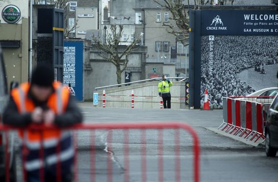 Croke Park, home of the GAA, has opened as a testing center. Croke Park, home of the GAA, has opened as a testing center.