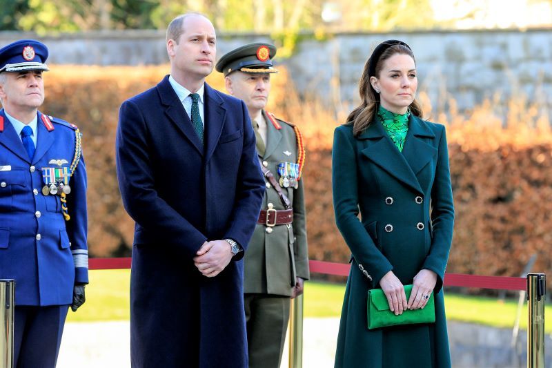 William and Kate at the Garden of Remembrance in Dublin on March 3, 2020. (RollingNews.ie)