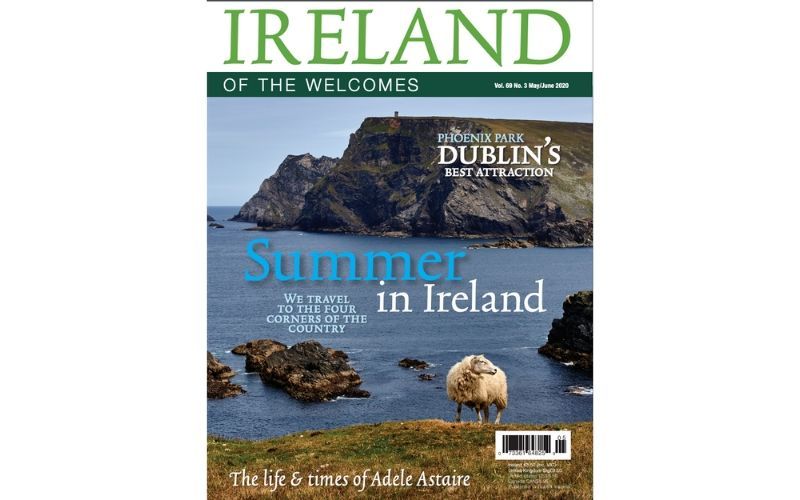 The front cover of Ireland of the Welcomes May / June 2020 issue. The front cover of Ireland of the Welcomes May / June 2020 issue.