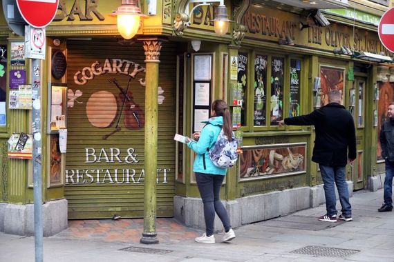 Oliver St. John Gogarty, Temple Bar, Dublin. Oliver St. John Gogarty, Temple Bar, Dublin.