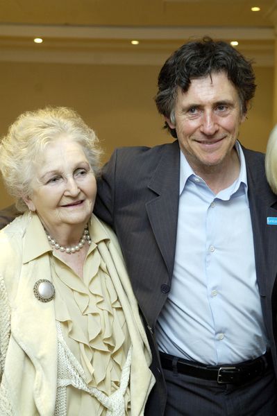 Kitty Neeson with Irish actor Gabriel Byrne. Rolling News