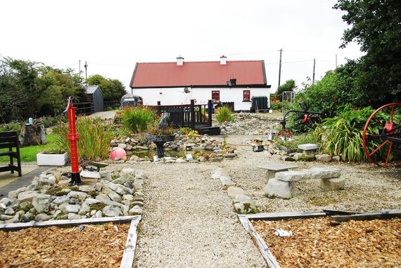 Garden at Red Rose Cottage. Credit: MyHome.ie