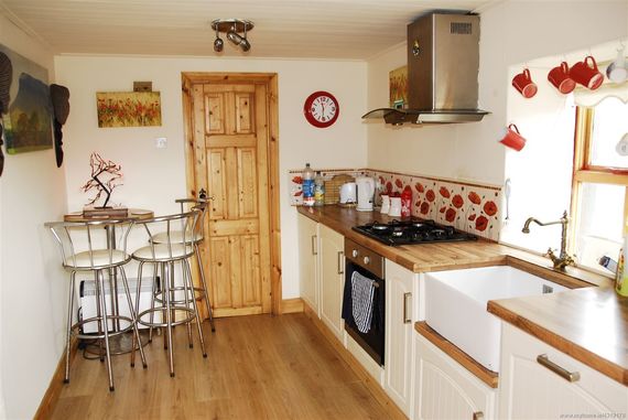 Kitchen in Red Rose Cottage. Credit: MyHome.ie