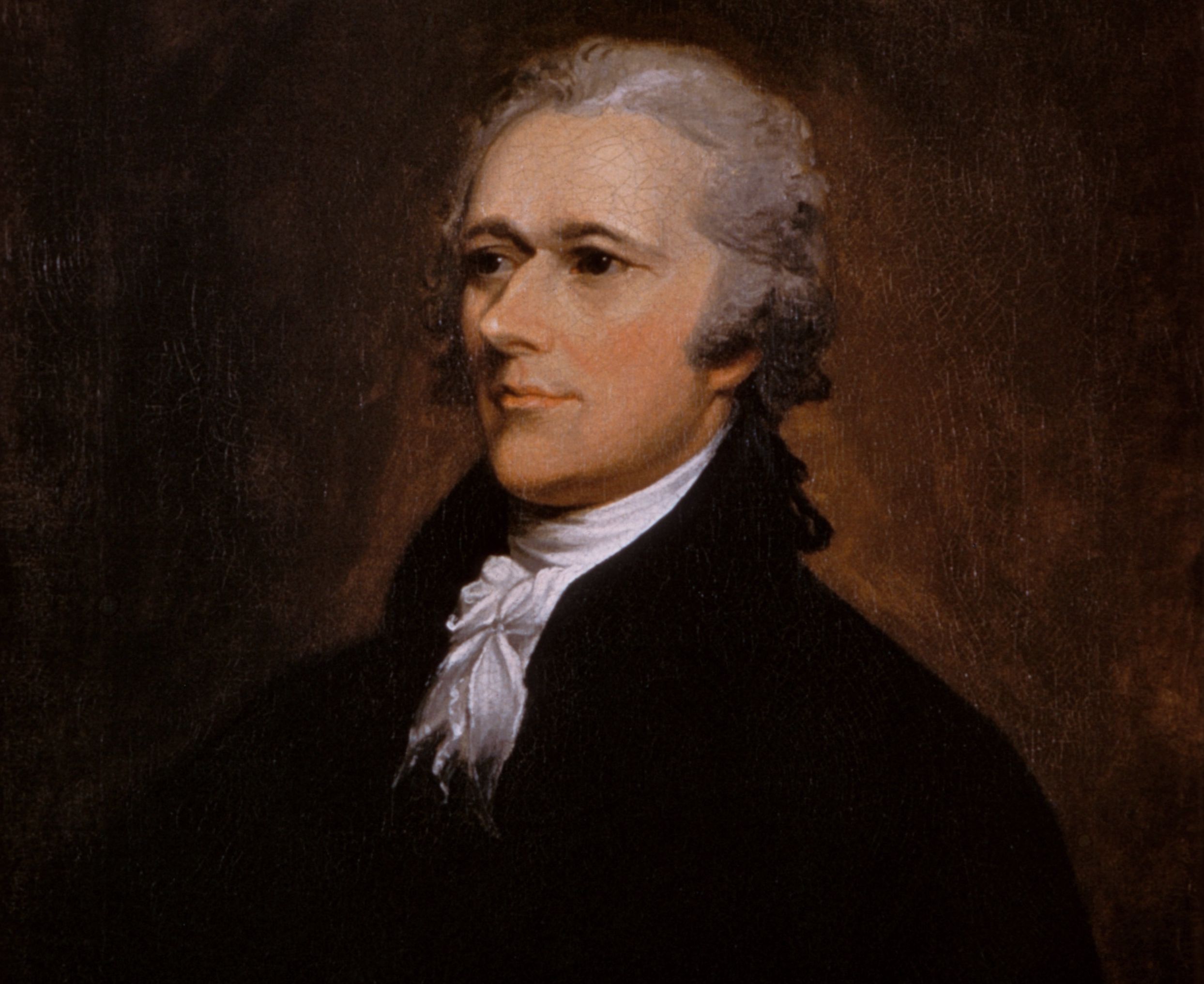 A portrait of Alexander Hamilton by John Trumbull. Via: White House A portrait of Alexander Hamilton by John Trumbull. Via: White House