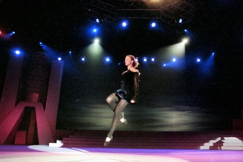 Butler - Irish dancer Jean Butler performing in Riverdance at the Point Depot in Dublin on February 5, 1995. (RollingNews.ie)