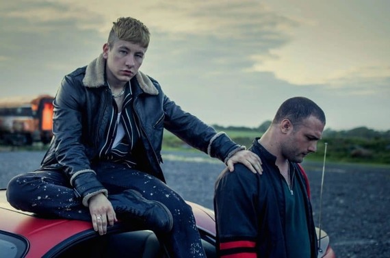 Barry Keoghan and Cosmo Jarvis in The Shadow of Violence Barry Keoghan and Cosmo Jarvis in The Shadow of Violence