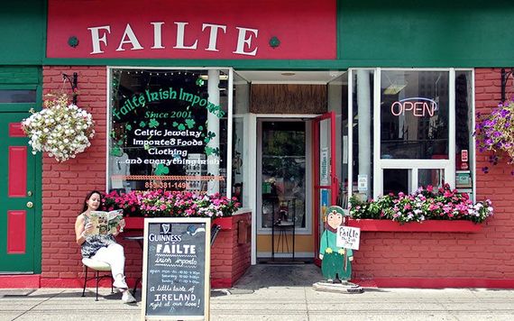 Welcome! The shop front at Failte Irish Imports. Welcome! The shop front at Failte Irish Imports.