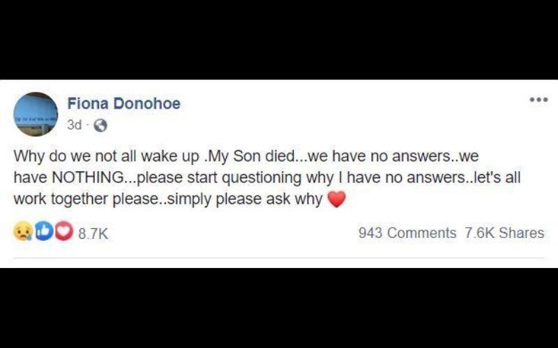(Fiona Donohoe, Facebook)