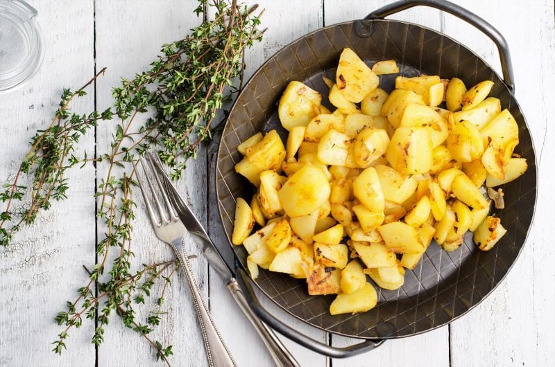 Fried potatoes. (Getty Images)