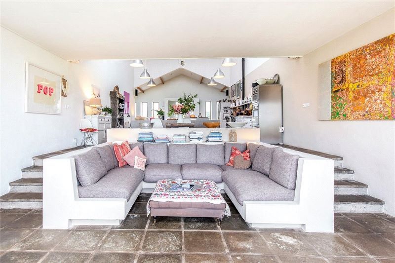 The dropped living room. (Sherry FitzGerald Midleton)