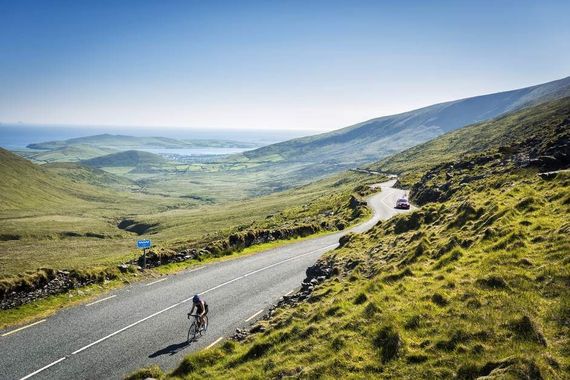 Connor Pass, outside Dingle. Connor Pass, outside Dingle.