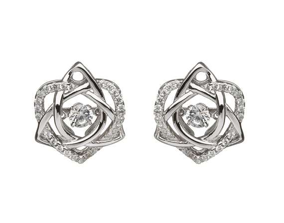Boru Jewelry's Trinity Damsha earrings. Boru Jewelry's Trinity Damsha earrings.