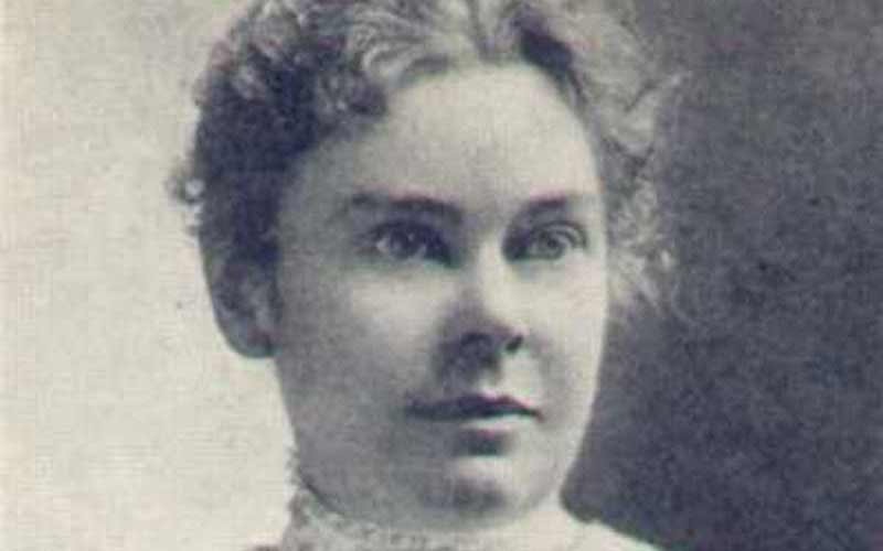 Lizzie Borden, photo taken circa 1889. Credit: Public Domain