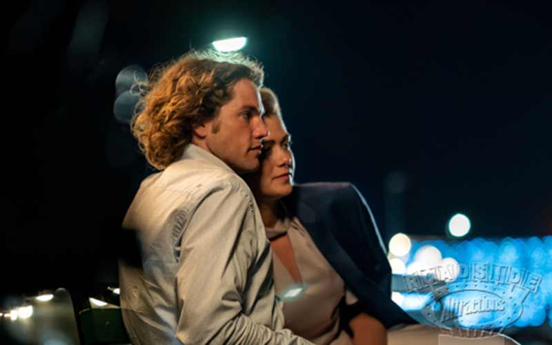 Jedidiah Goodacre and Rose Reid in still from "Finding You." Credit: ©Roadside Attractions / Photographer: Anthony Courtney