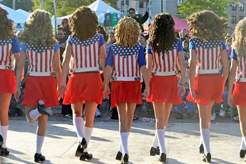 Irish dancers at The Great Irish Fair