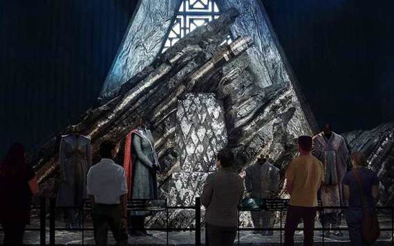 Artist concept of the Throne Room in the upcoming HBO Game of Thrones Studio Tour opening in Northern Ireland. Artist concept of the Throne Room in the upcoming HBO Game of Thrones Studio Tour opening in Northern Ireland.