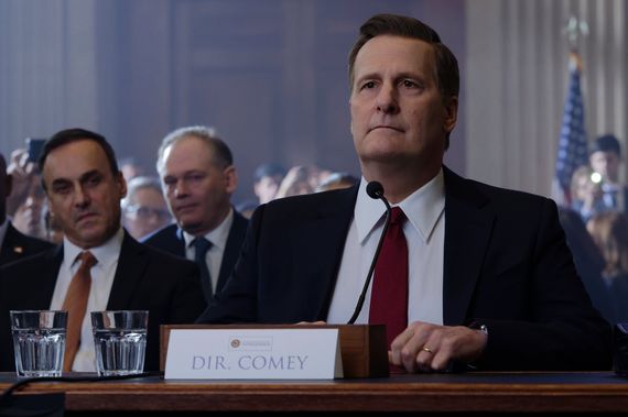 Jeff Daniels as former FBI Director Jim Comey in The Comey Rule Jeff Daniels as former FBI Director Jim Comey in The Comey Rule