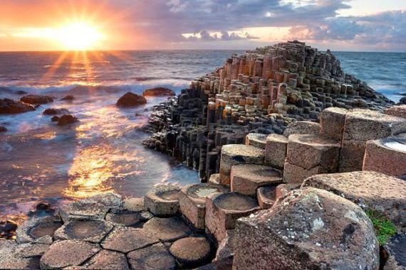 Giant's Causeway in Co Antrim. (Getty Images)