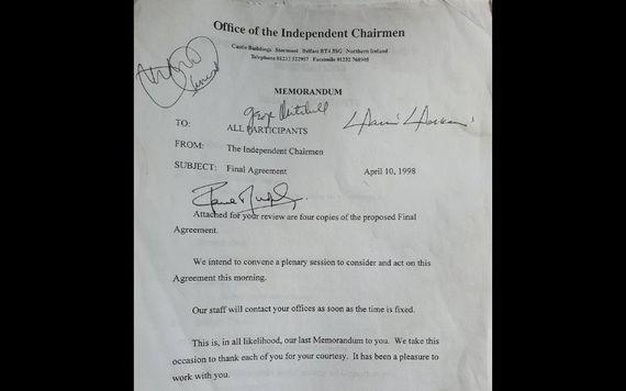 The memorandum that will be auctioned on September 19. (Sean Eacrett Antiques)