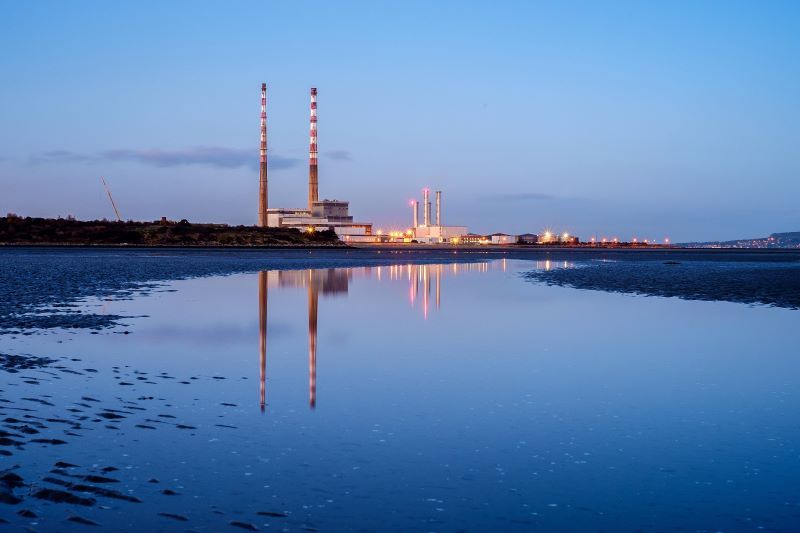 Nothing beats a stroll out by the Poolbeg Chimneys in Dublin. (Getty Images)