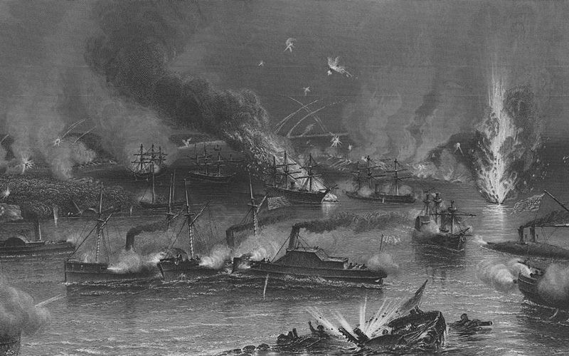 The capture of New Orleans in 1862. Credit: Getty