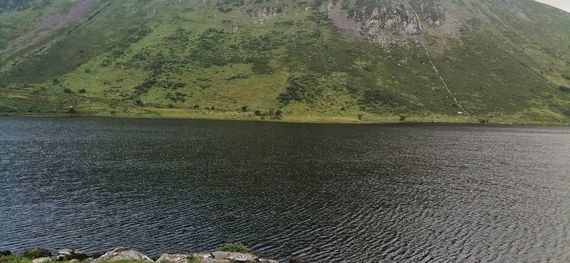 Annascaul Lake, in County Kerry.