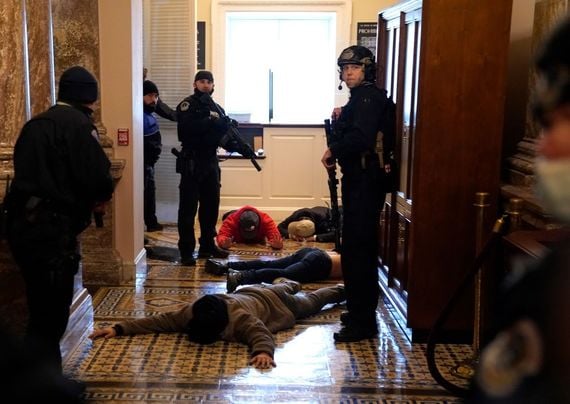 The scale of the mayhem in the Capitol building during the insurrection is still only coming to light The scale of the mayhem in the Capitol building during the insurrection is still only coming to light