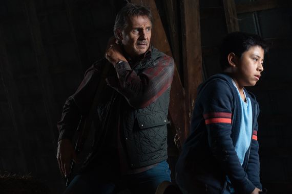 Liam Neeson and Jacob Perez in The Marksman Liam Neeson and Jacob Perez in The Marksman