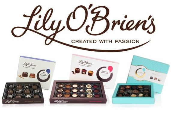 Gourmet Irish chocolates from Lily O’Briens.