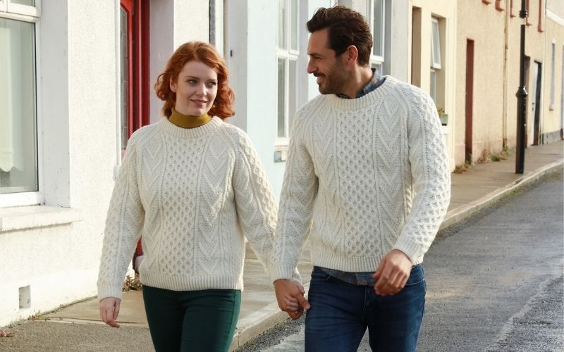  The Aran Knitwear clothing for women comes in stylish sweaters
