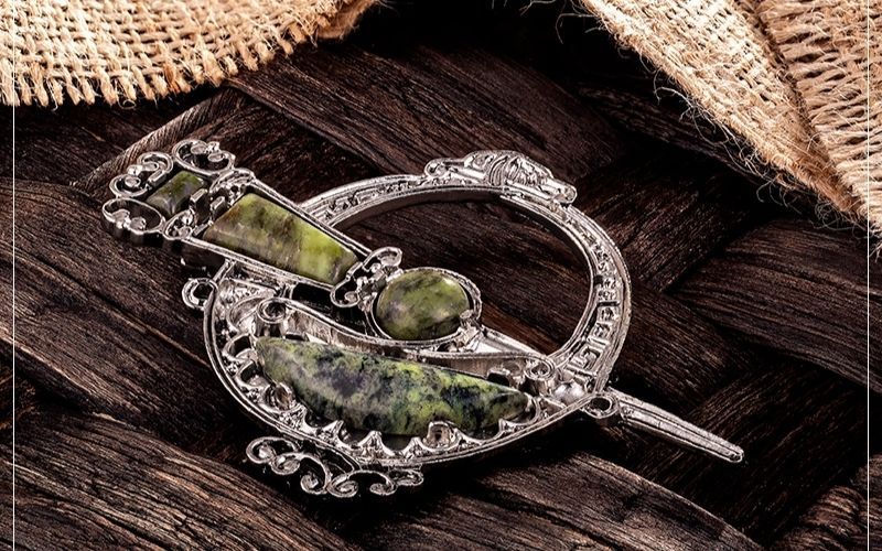 The Tara Brooch is part of Carrolls Irish Gifts Celtic Jewelry collection