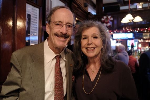 Former Congressman Eliot Engel and his wife Patricia Ennis.