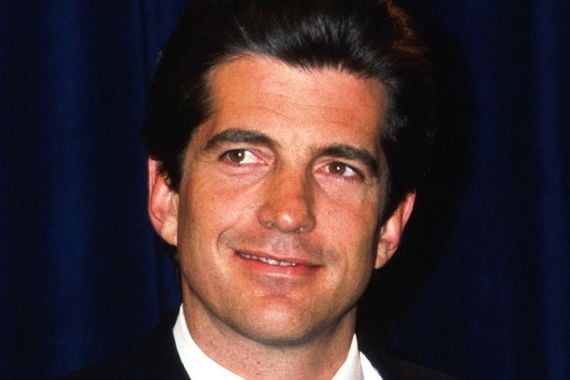John F. Kennedy, Jr, pictured here in 1999. (Getty Images)