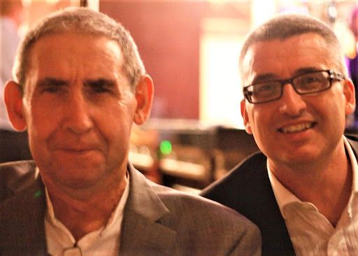 The late John Quinn (left) and his son Ciarán. Ciarán Quinn.