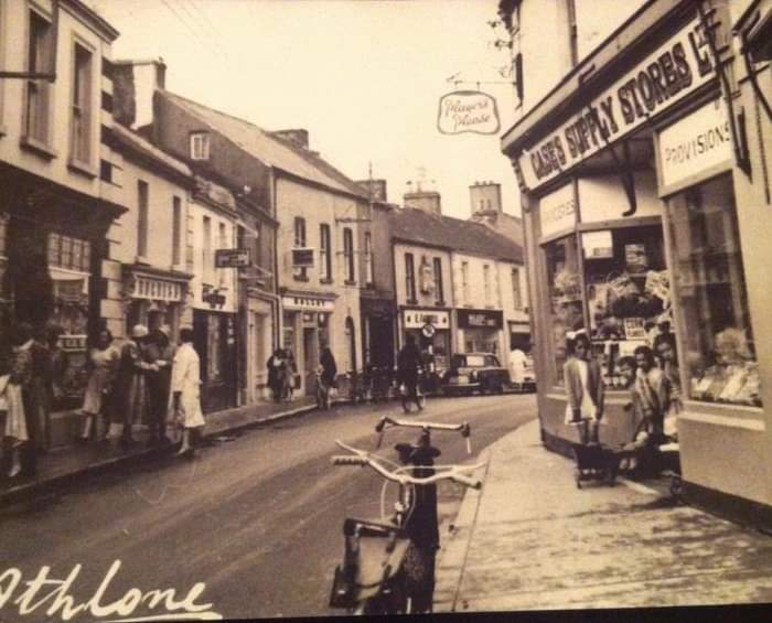 Cases store, Athlone, 1960s. (via Jean Farrell). Cases store, Athlone, 1960s. (via Jean Farrell).