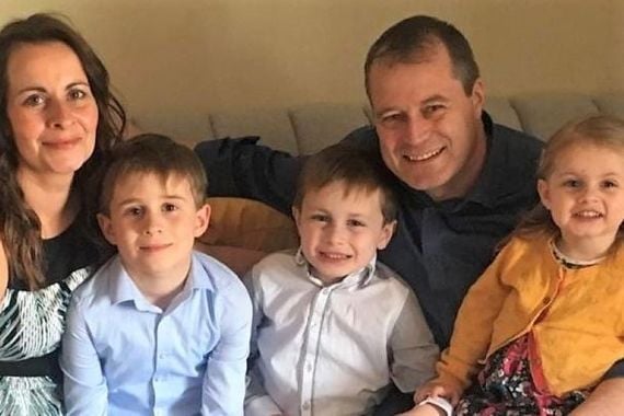 The McGinley family.